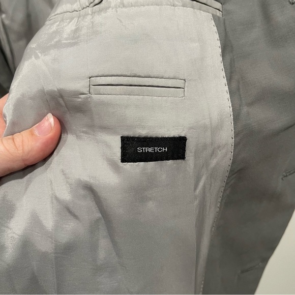 Hugo Boss Three Button Grey Scorsese Movie Suit Blazer Jacket Size 44 Regular - Picture 7 of 9